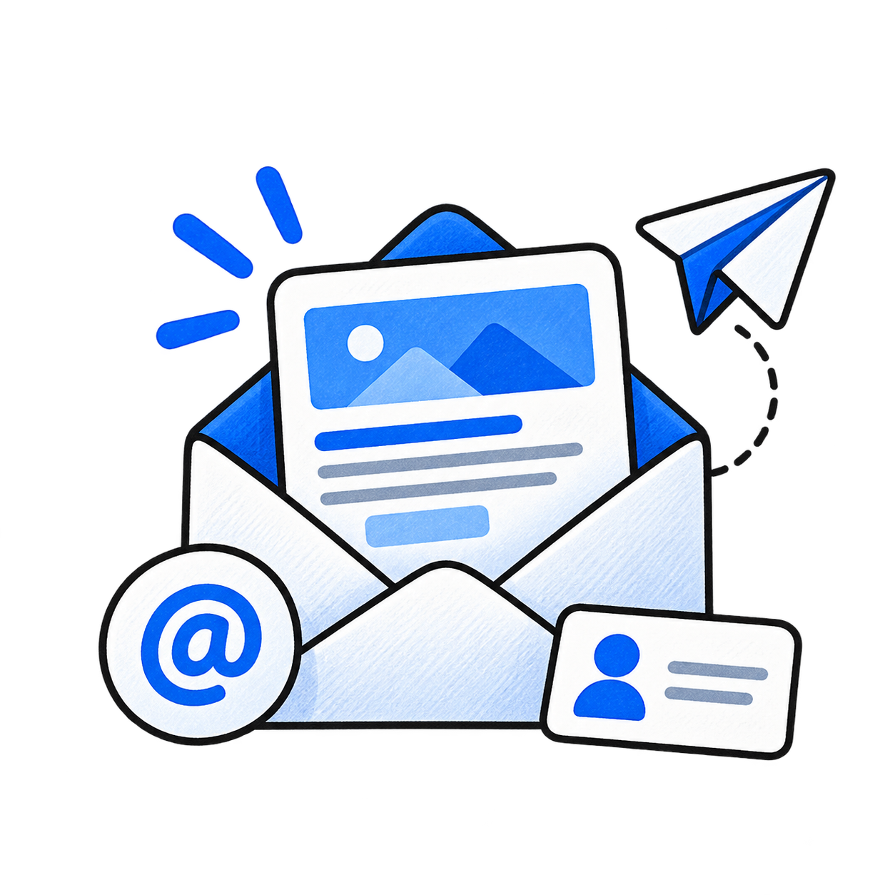 illustratie e-mailmarketing