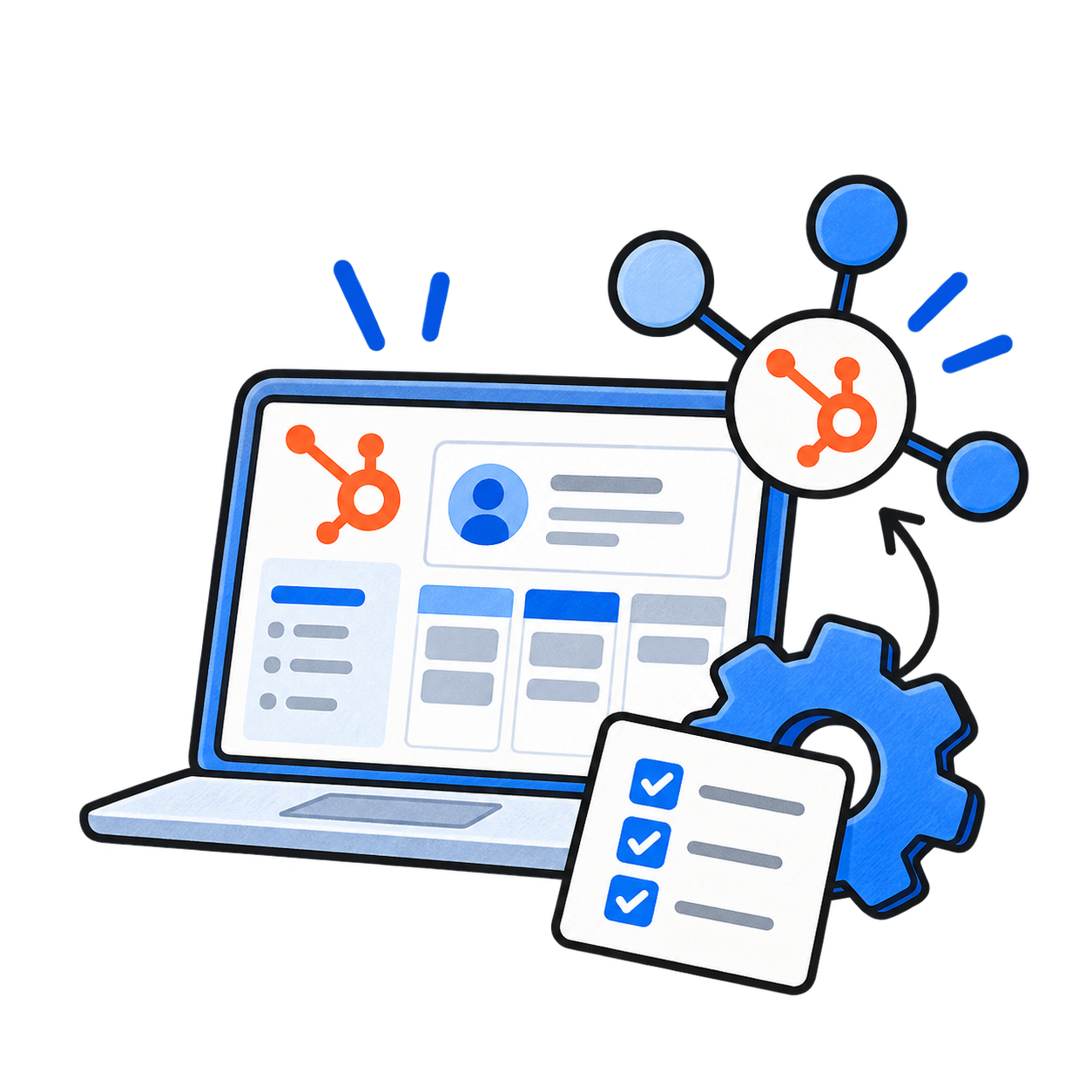 illustratie hubspot