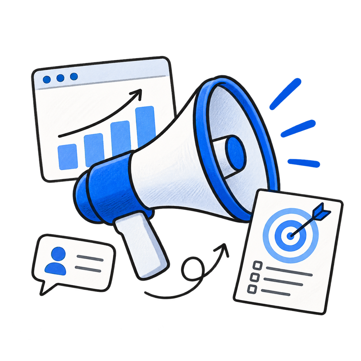 illustratie marketing